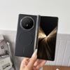 Für Huawei Honor Magic V5 Hülle PU-Leder Scharnier Magnetisches kabelloses Laden Schützen Rückseite Hülle Für Magic V3 V5 Handyhülle
