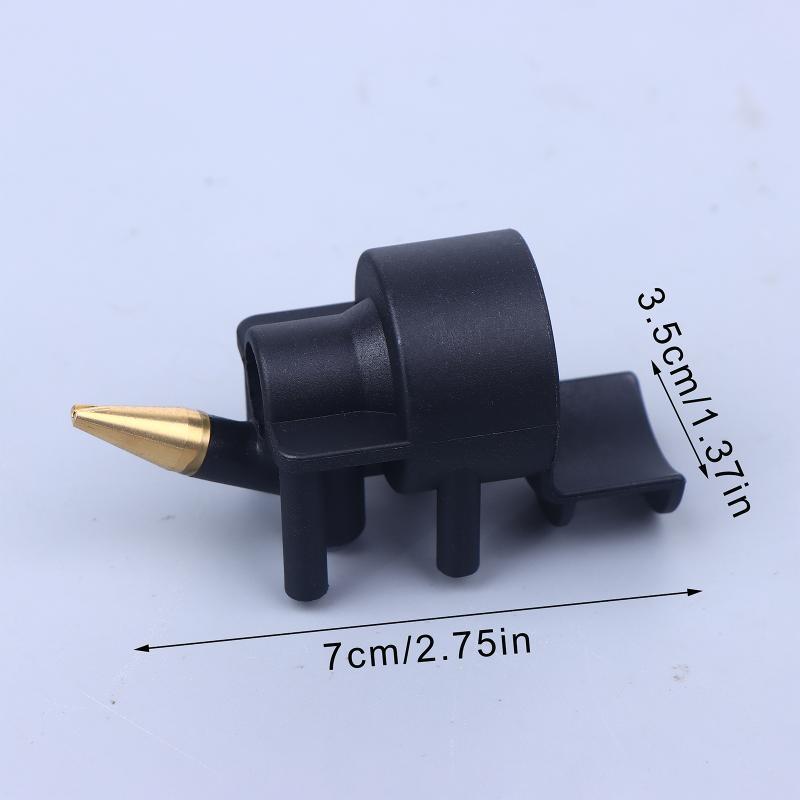 Airbrush Kit with 50ml Bottle & 0.2-0.8mm No-Clean Disposable Nozzles - Spray Tool Module