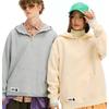 Fingercroxxit Fleece Lined Half-Zip Hooded Sweatshirt