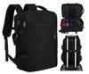 PTN 24421-5074 Black Travel Backpack