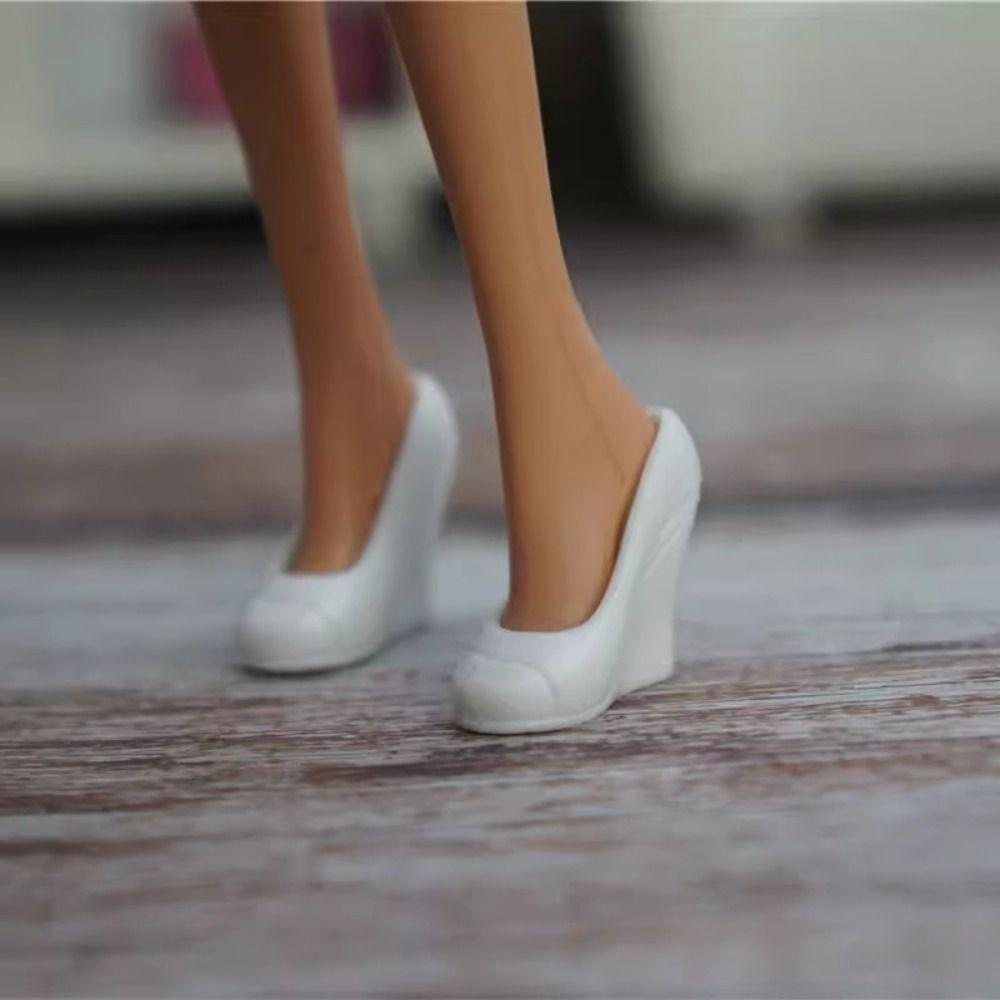 Fashion 30cm Doll Shoes 2.2~2.4cm Length Foot Dolls Accessories Female Doll Boots  Doll Accessories