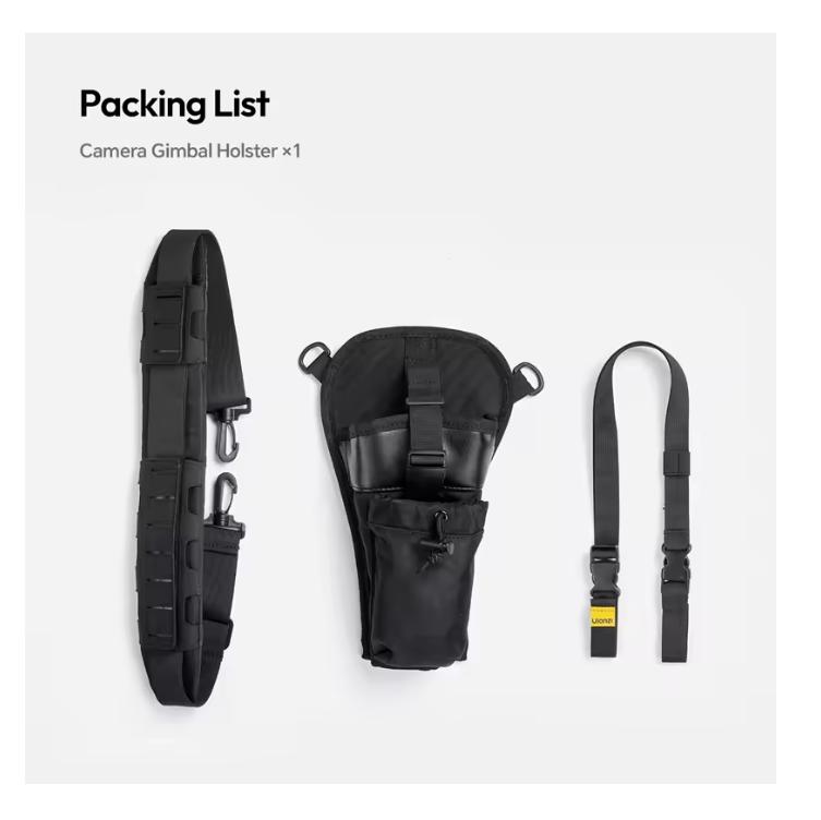 CB01 Camera Gimbal Holster for RS 3 Mini / RS 3 / RS 4 Mini / RS 4 Pro Stabilizer Expandable Shoulder Strap 34 sold