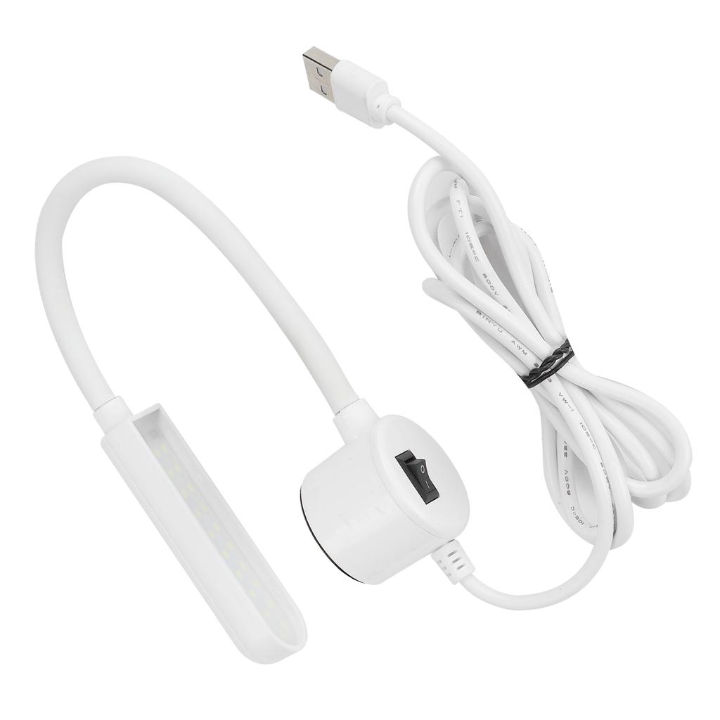 Sewing Light 30LEDs Eye Protection Lamp Beads USB Powered Sewing Machine Light with Magnetic Mount Base