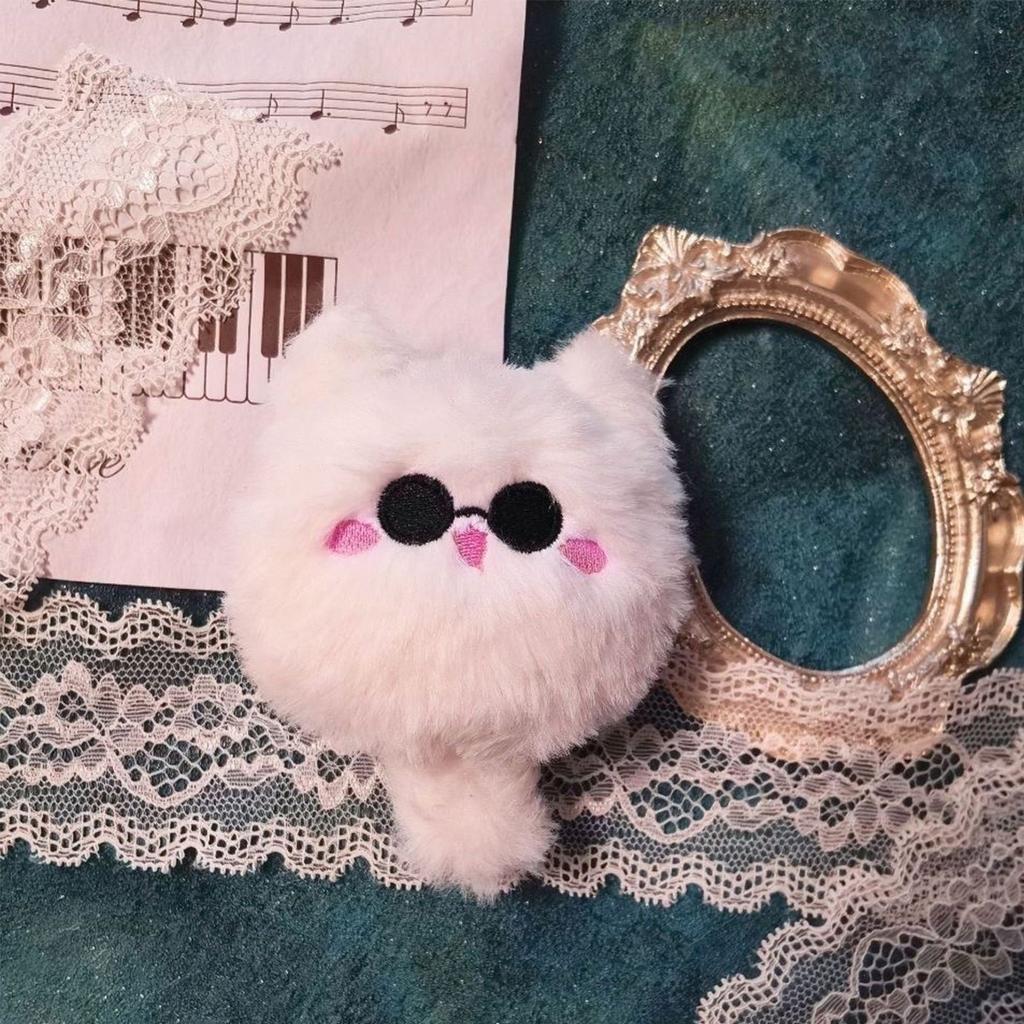 Adorable Plush Bunny Keychain Soft and Fluffy Rabbit Charm for Bags, Backpacks, and Keys Cute Gift for Kids