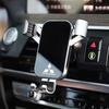 ABS Car Phone Holder 360 Rotation Gravity Auto Grip Bracket For Mitsubishi Lancer Ralliart ASX Mirage Pajero Xpander Attrage