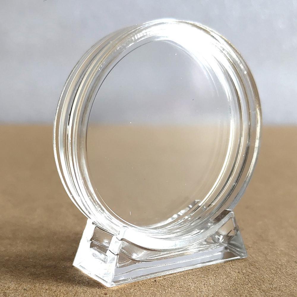 Držiak na mince Ommemoratívna medaila Ochranná krabička Ručne vyrobený Puzdro na displej kariet a mincí Krabička na uloženie na ochranu mincí Akrylový 27 mm - 40 mm 1 ks