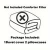 3pcs Brainrot Book Duvet Cover Set - Bedding Set, Suitable for Easter, Valentine'S Day, Ramadan, Christmas, Graduation Season