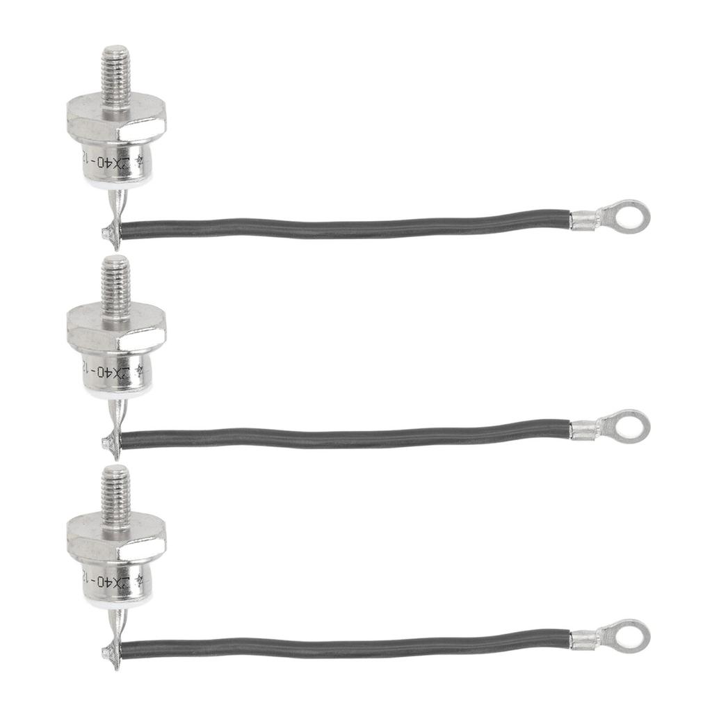 3 Stück Generator Gleichrichter Diode Professionelle Dieselmotor Generator Diode mit Kabel für Diesel