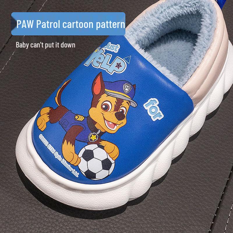 PAW Patrol Wasserdichte Winter-Lederschuhe für Kinder - Mit Fersenabdeckung