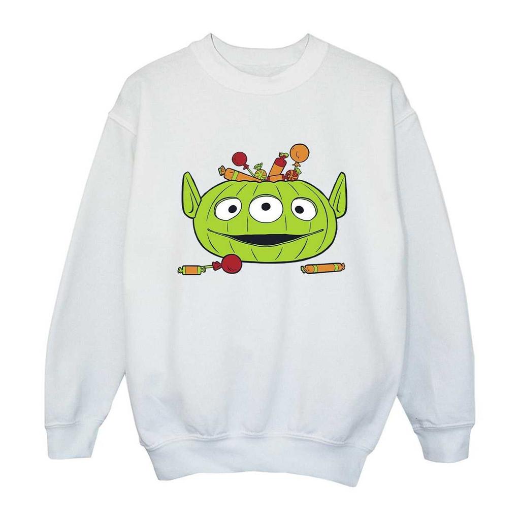 Toy Story Girls Alien Pumpkin Basket Halloween Sweatshirt