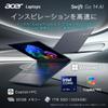 Acer Swift Go 14 AI Intel Core Ultra OLED Glossy WUXGA 32GB 1TB Battery Thin and IR Japanese Steam Laptop, 7, Display, DCI-P3 100% 1610 Resolution,