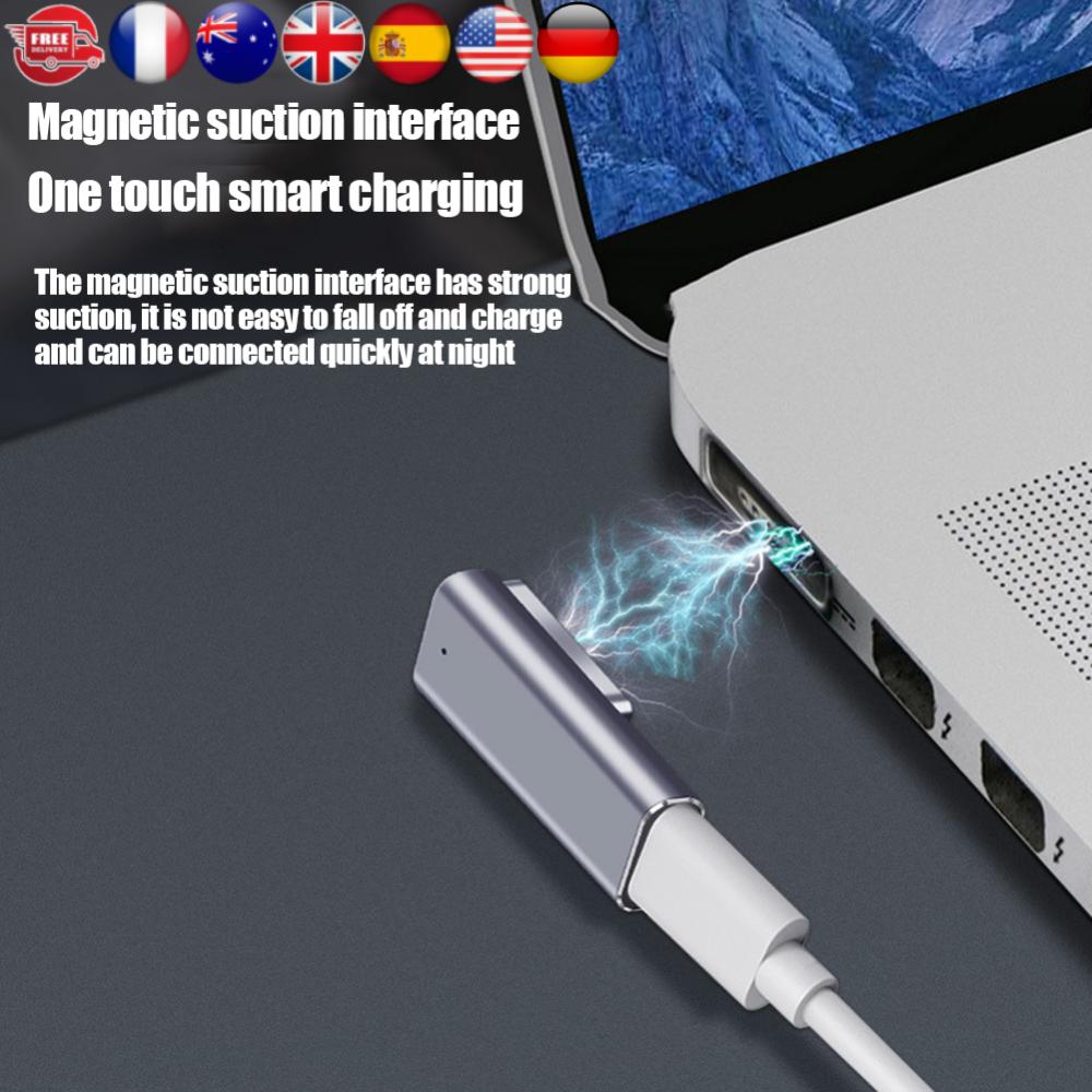 

Type C Female PD Adapter for Apple MacBook Air/Pro USB C Magnet Plug Converter United States