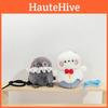 Love And Deepspace Series Peripheral Snowmen Bird Plush Doll Keychain Pendants