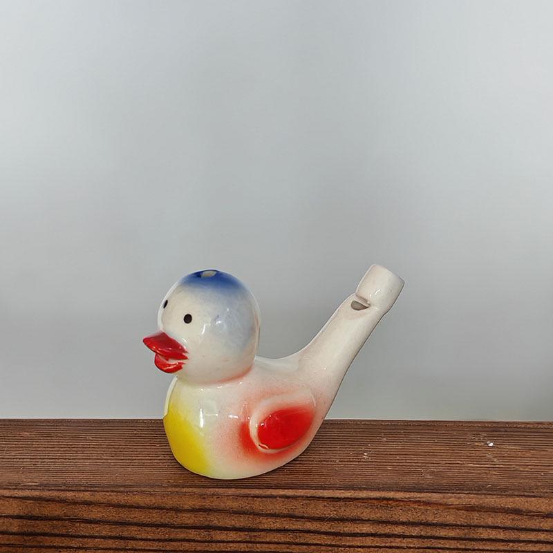 Handcrafted Ceramic Water Bird Whistle - Popular Tourist Attraction & Children's Toy