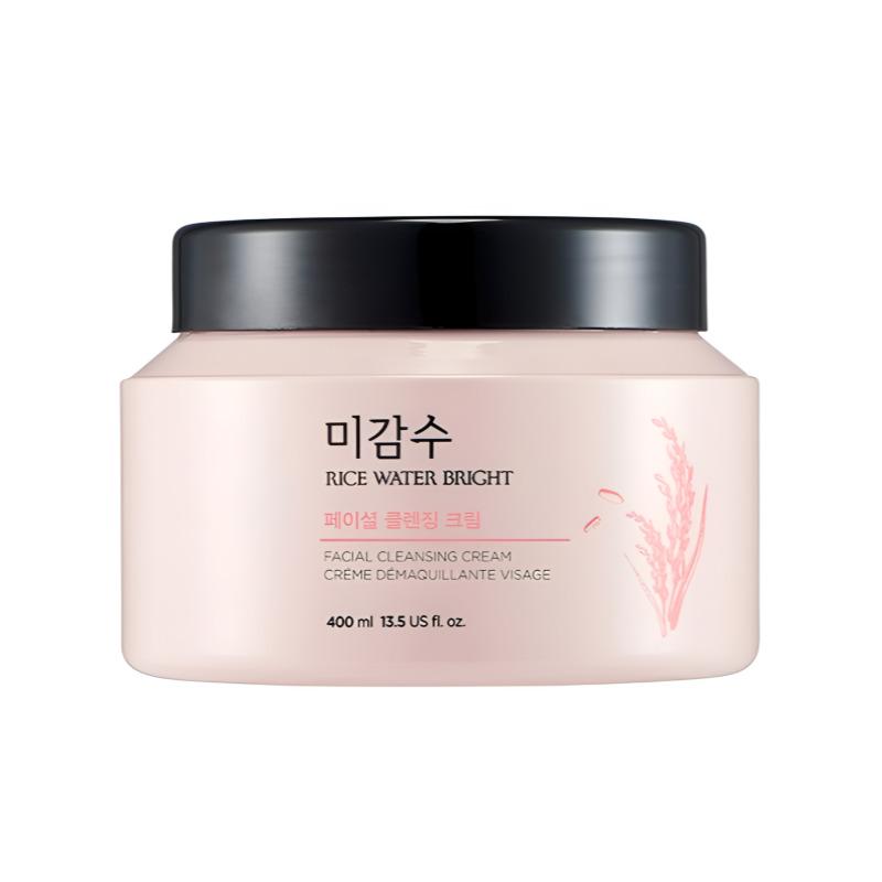 

The Face Shop Rice Water Bright Facial Cleansing Cream 400ml – Hydrating & Brightening Makeup Remover 1PCS