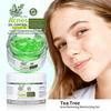 Set Viso Tea Tree Controllo Acne: Tonico, Siero, Maschera all'Argilla, Gel