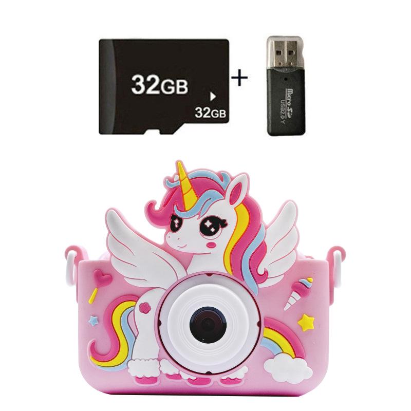 HD Dual Camera Cartoon Toy for Kids - Video Recording & SLR Digital Holiday Gift