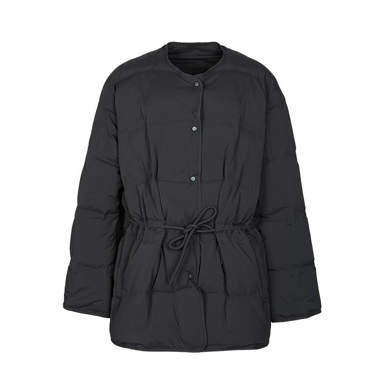 

LESS 2025 Зимняя куртка без воротника свободного кроя с гусиным пухом M