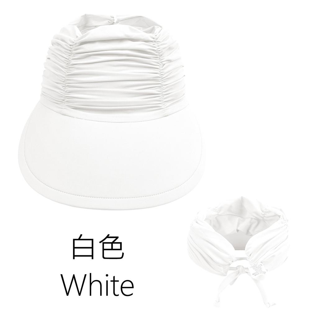 Children'S Sports Empty Top Hat Outdoor Ponytail Beach Visor Big Brim Girls Quick-Drying Hat 3-12 Years Old