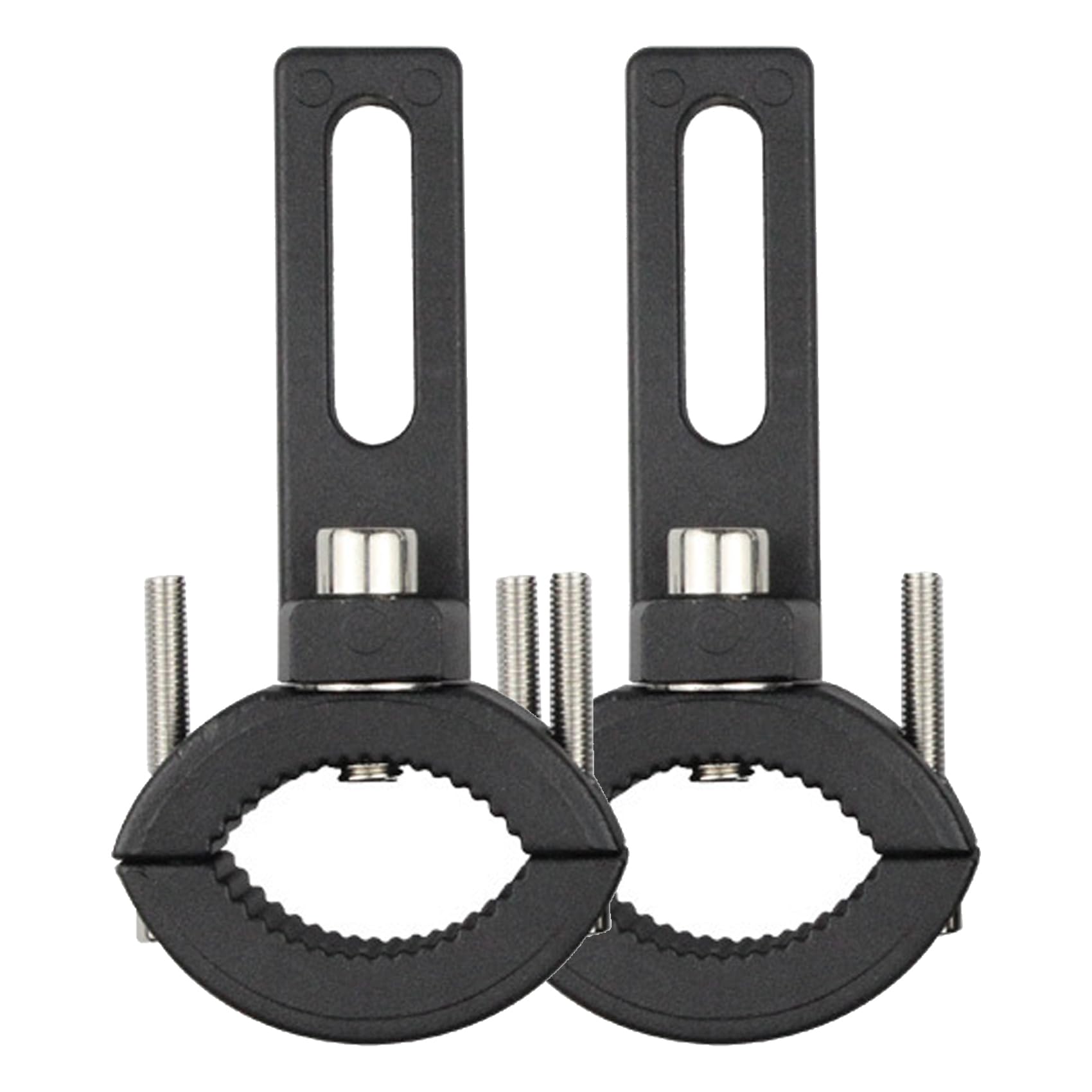 

YFFSFDC Комплект из 2 кронштейнов для крепления фары мотоцикла и рабочего света Applicable to approximately 22mm to 38mm Set of 2