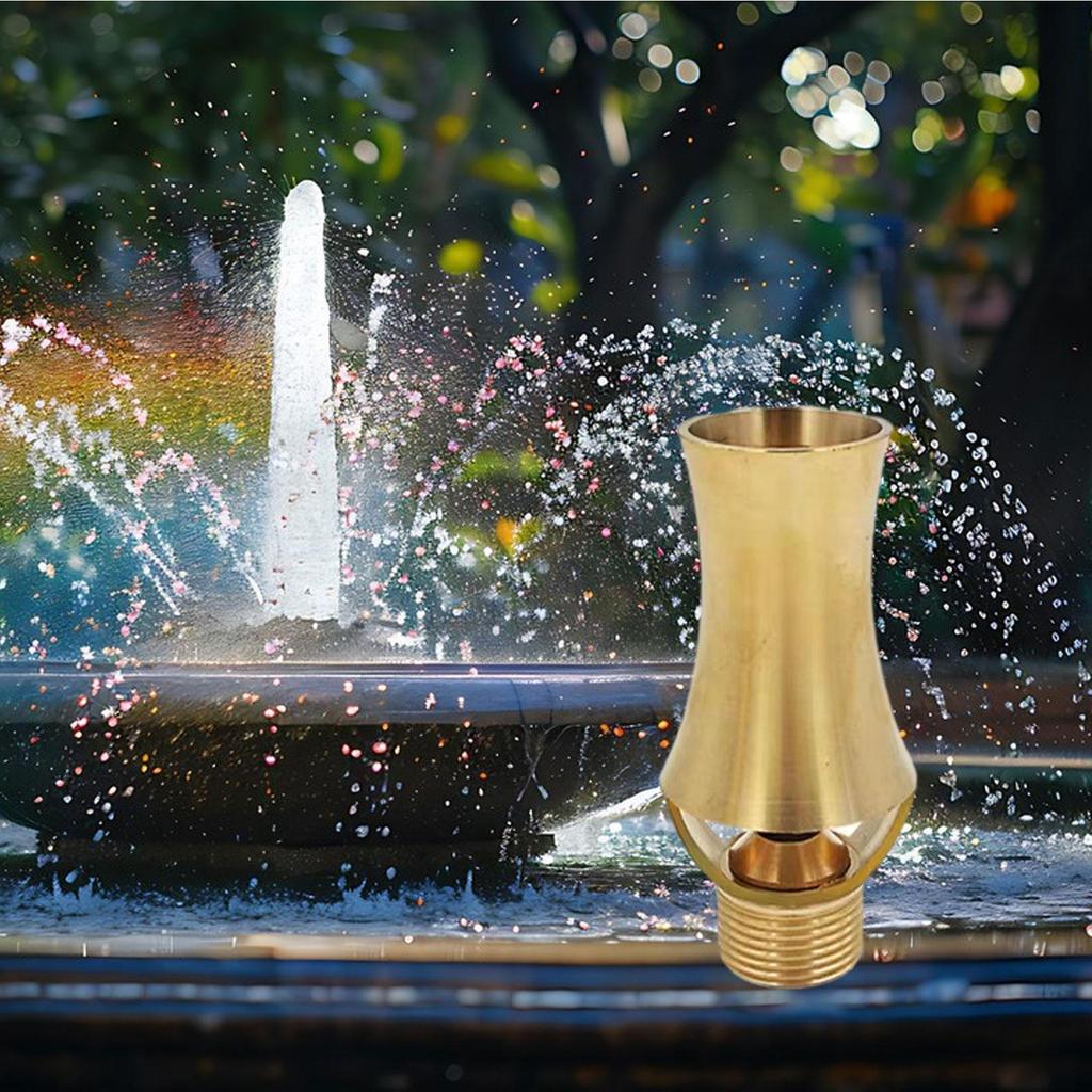 Water Fountains Nozzle Spray Brass Wear Resistant Hardware Accessories Easy To Install Convenient