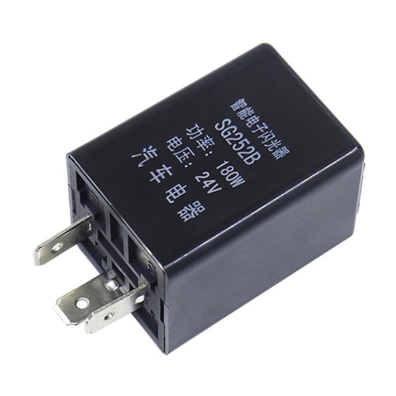 Releu Semnalizare 3 Pini, Releu Semnalizare 3 Pini, Se Potrivește Releului Electronic de Semnalizare LED, pentru Semnalizare Avertizare Pericol