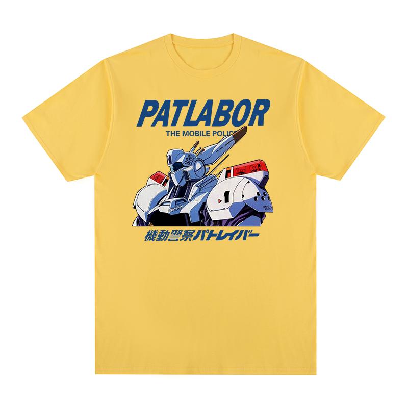 Patlabor Mobile Police Anime t-shirt Giapponese Stai Sotto Arresto Knight Tekkaman Cotone Uomo T shirt Nuova TEE TSHIRT Top Donna
