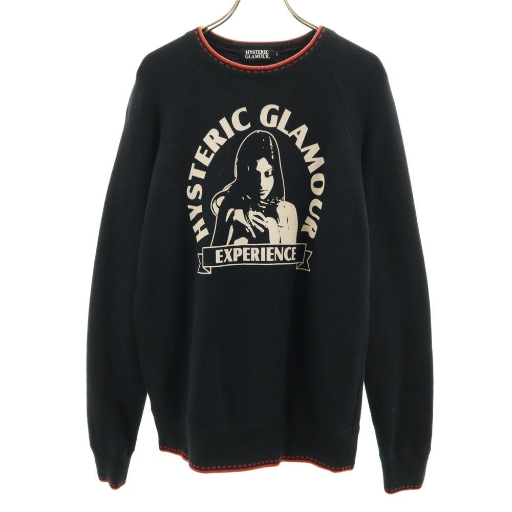 

HYSTERIC GLAMOUR made in Japan Long sleeve sweat trainer S Back brushed Men s Used
