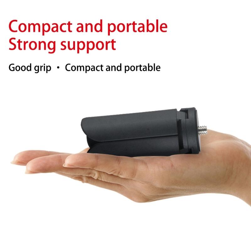 Phone Camera Mini Tripod With 1/4Inch Screw Adjustable Height for Travel and Daily Vlog