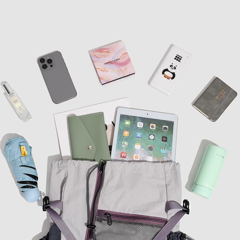 Outdoor Waterproof Backpack Color Block Women's Large Capacity Travel Backpack