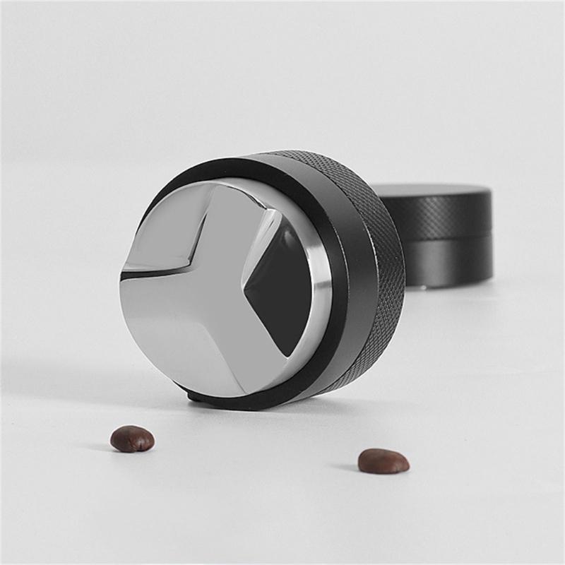 Kaffee Tamper Adaptive Höhe Schwerkraftprinzip Kaffeeverteiler Wiederverwendbar Espresso Kaffeepulver Hammer Haushaltsbedarf