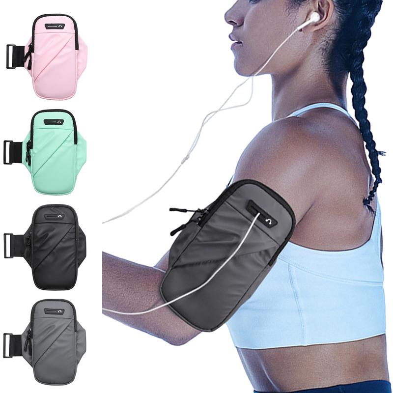 Handgelenk-Geldbörse, Sport-Armband, Telefon-Schlüsseltasche, Fitnessstudio, Fitness-Armband, Outdoor, Radfahren, Laufen, Armtasche, Damen und Herren, Armband-Geldbörse