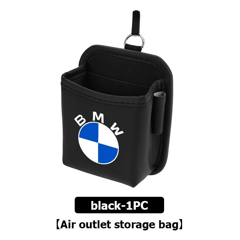 Car Storage Box Phone Charge Air Vent Outlet Pocket Organizer For BMW M 1 3 4 5 6 7 Series M3 M6 F01 F02E34 E36 E70 F10 X6 X1 BA2