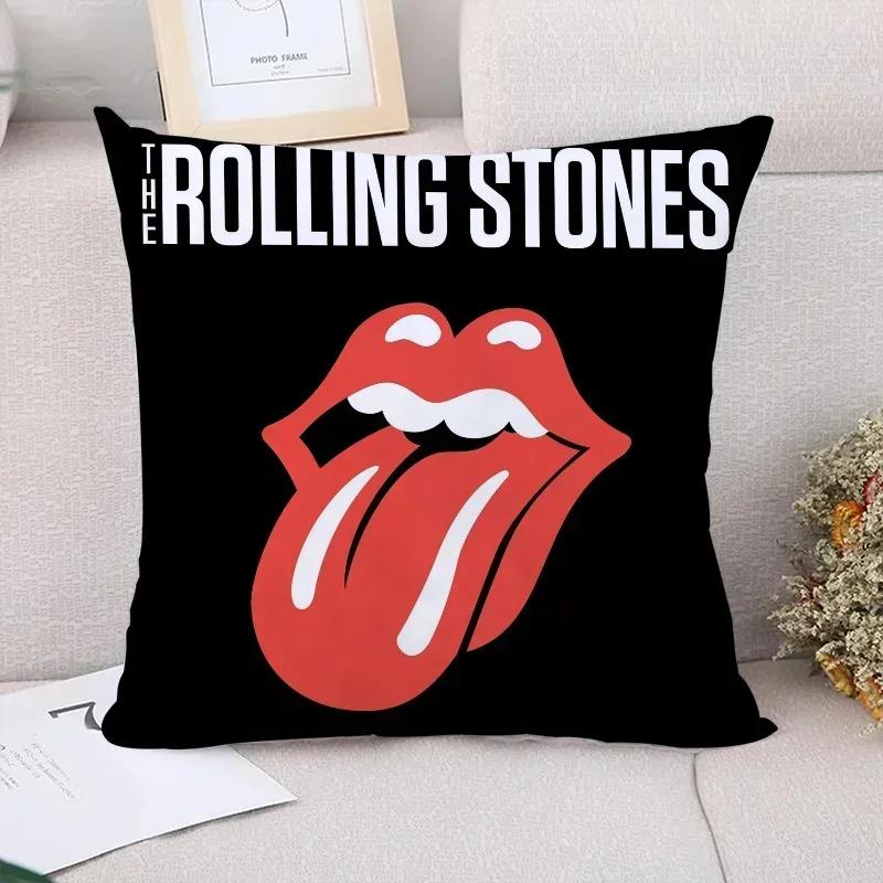 Decorative Pillows for Sofa Rolling Stones Cushion Cover X Couple Pillow Pillowcases X X Cushions Covers  Bed