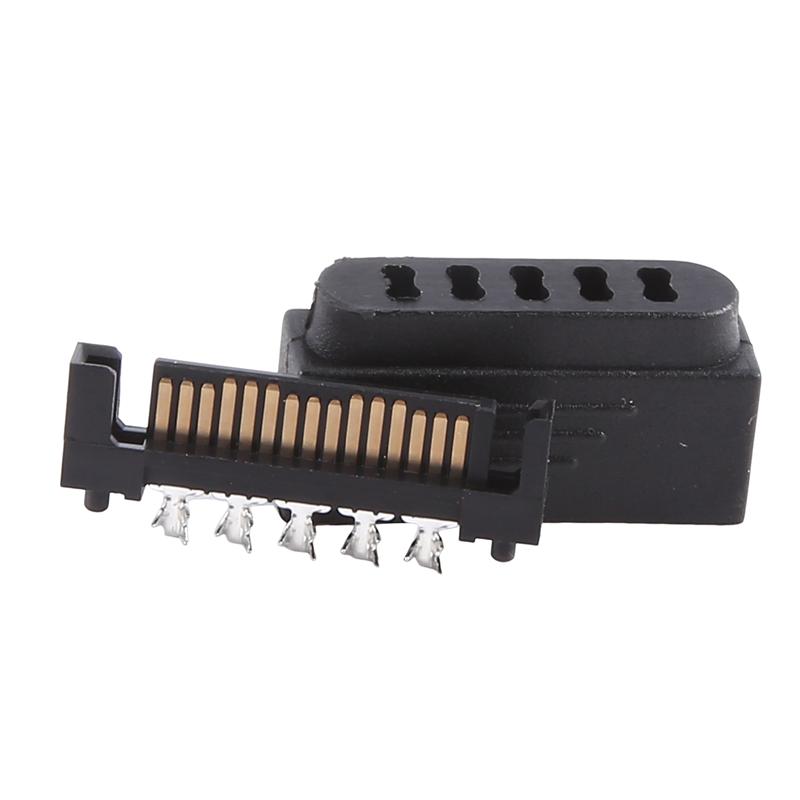 A20F-50Pair SATA Interface Socket Serial Port 15P Power Connector Shell Plug And Shell