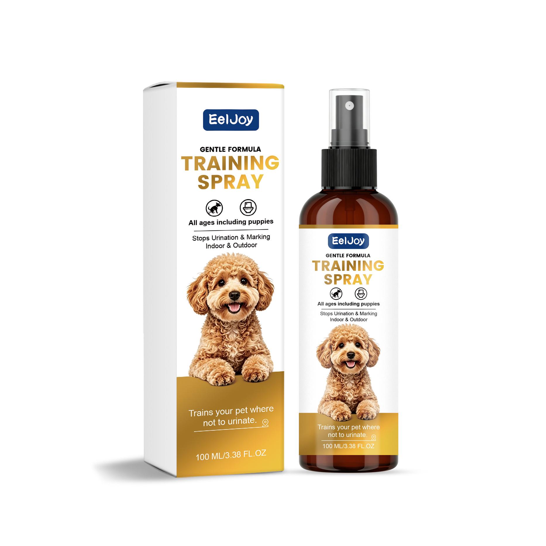 EELJOY Gentle Dog Potty Training Spray with Pet Positioning