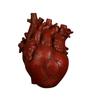 Art Style Heart Shape Flower Vase Heart Shape Flower Plant Container Vase Resin Ornaments  Gift