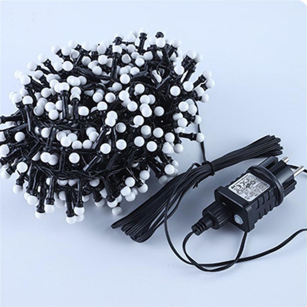 10M 500 LED Firecracker String Light Plug In Cluster Twinkle Lights 8 Modes Fairy Garland Light for Window Wall Outdoor