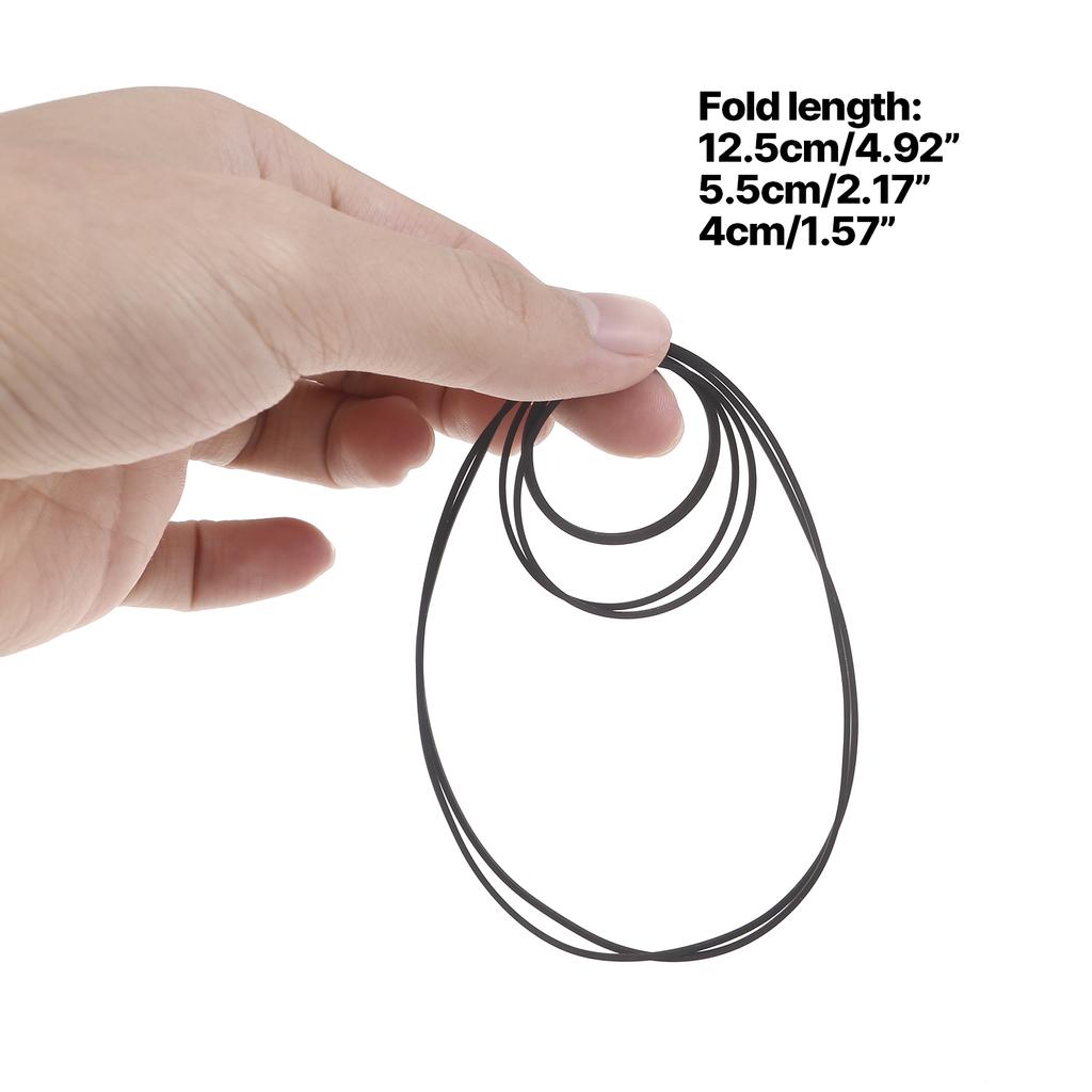 Replacement Rubber Belt for Aiwa NSX330 Audio System Improve Durability and Smooth Operation Spare Drive Belts Set