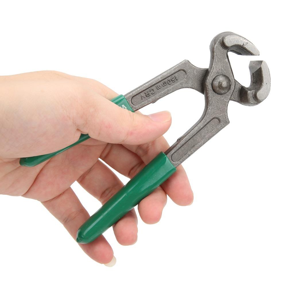 Green End Cutting Pliers High Carbon Steel Wire Cutting Pliers Carpenters Pincers  Nail Pulling