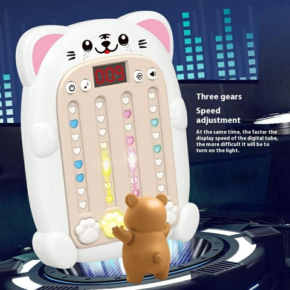 SJL3608 Rhythm Game Machine with Sound Light Electronic Music Toy for Boys Girls