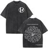 Rock Band Twenty One Pilots Vintage Washed T-Shirt Herren