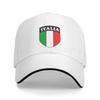 Italia Italy Italian Flag Sandwich Cap Unisex Adjustable Baseball Cap Classic Washable Cowboy Hats Sun Hat Outdoor Visor Hats