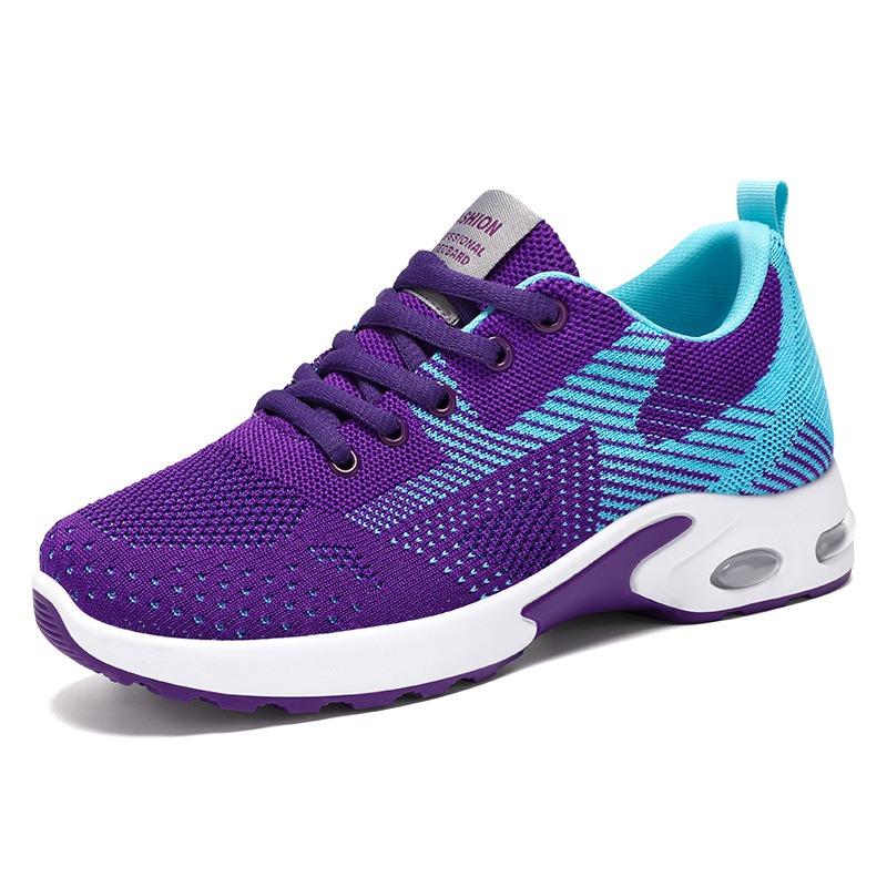 

Sneakers women s shoes new large size air cushion shoes lightweight lace-up running shoes single shoes 44