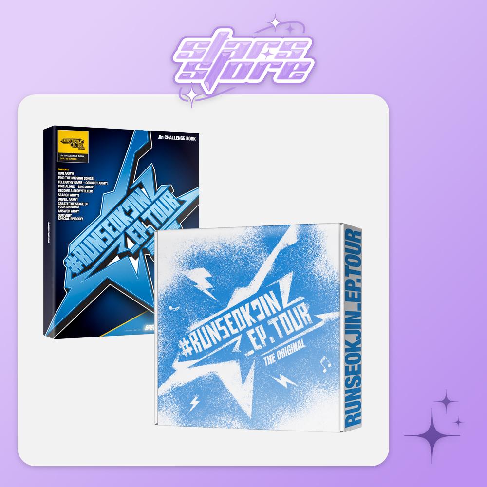 

Jin BTS - #RUNSEOKJIN_EP.TOUR in GOYANG Оригінал / Книга викликів Джина / НАБІР (Weverse POB) SET (NO POB)