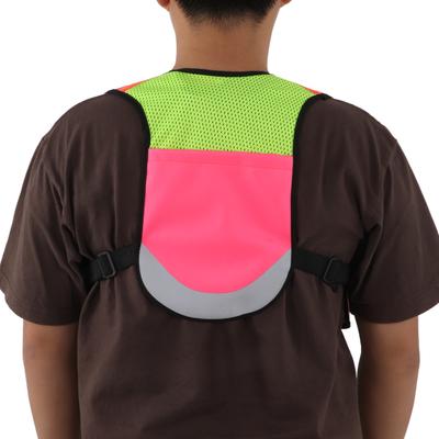 Elastická multifunkční reflexní vesta pro noční sportovní jízdu Prodyšná reflexní vesta