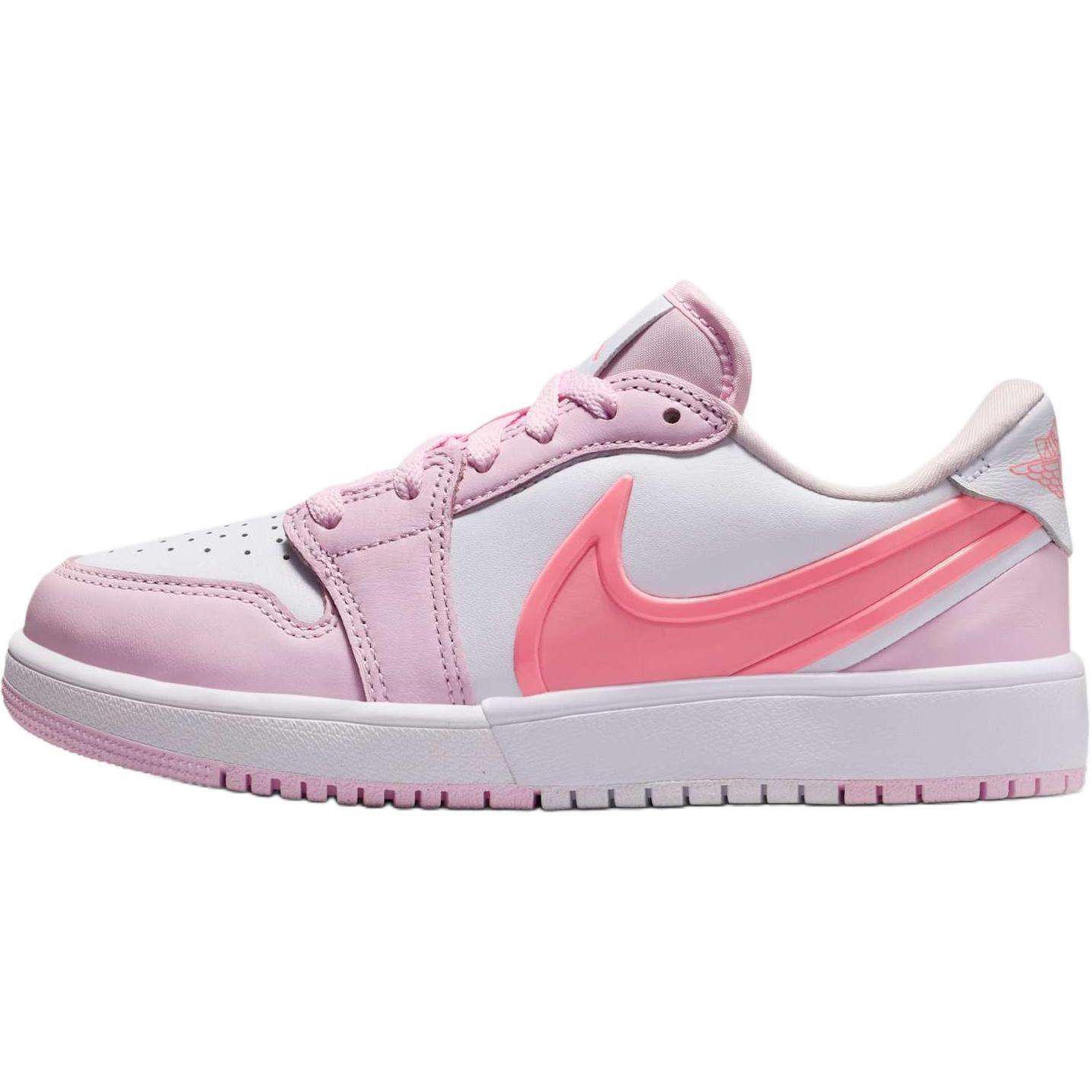 (GS) Air Jordan 1 Low RM EasyOn  Pink Foam White  Kids  HQ2024-601 EU 38