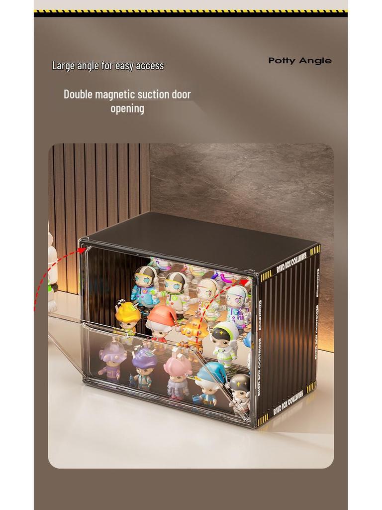 Tiered Acrylic Dustproof Display Case for Pop Mart & LEGO Figures