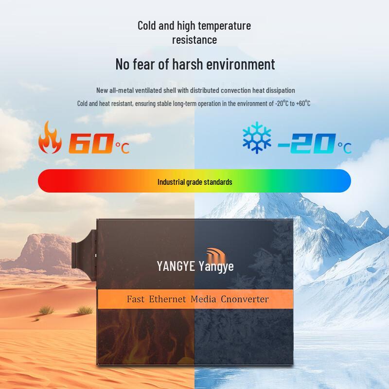 Yangye 100M Multimode Dual Fiber Optic Transceiver