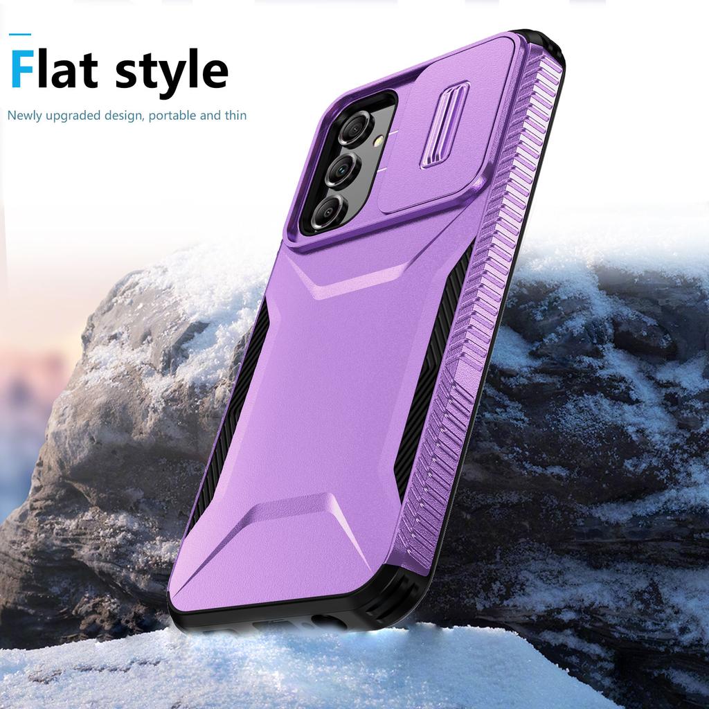 For Samsung Galaxy A14 5G Case Shockproof TPU+PC Phone Cover with Camera Lid